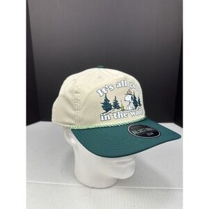 Peanuts Ranger Snoopy It's All Good In The Woods SnapBack Hat